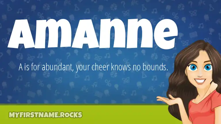 Amanne First Name Personality & Popularity