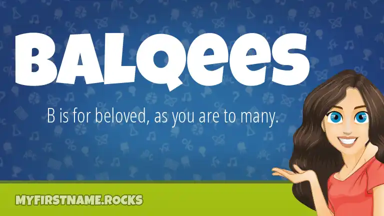 balqees-first-name-personality-popularity