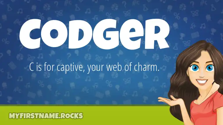 Codger First Name Personality And Popularity