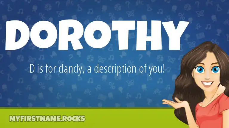 Dorothy First Name Personality Popularity