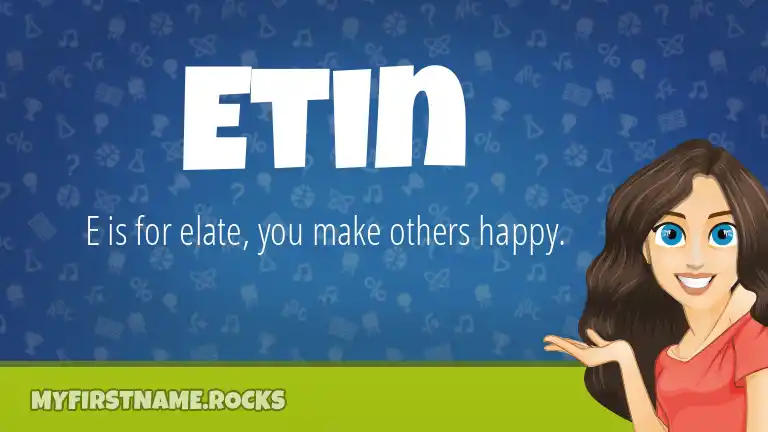 5 letter word with etin