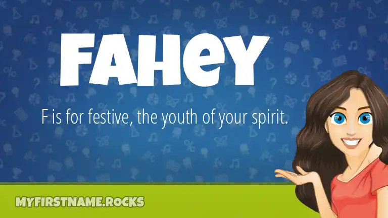 fahey-first-name-personality-popularity