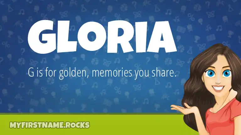 Gloria First Name Personality And Popularity 