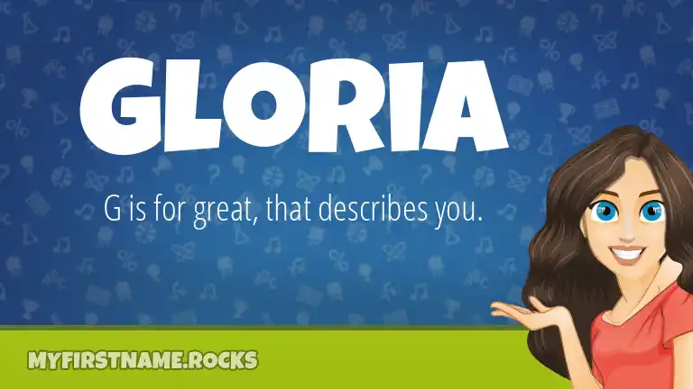 Gloria First Name Personality And Popularity 