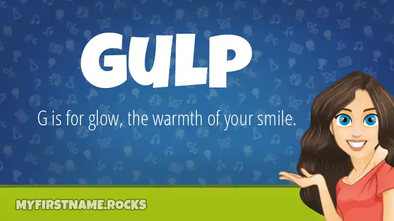 Gulp First Name Personality & Popularity