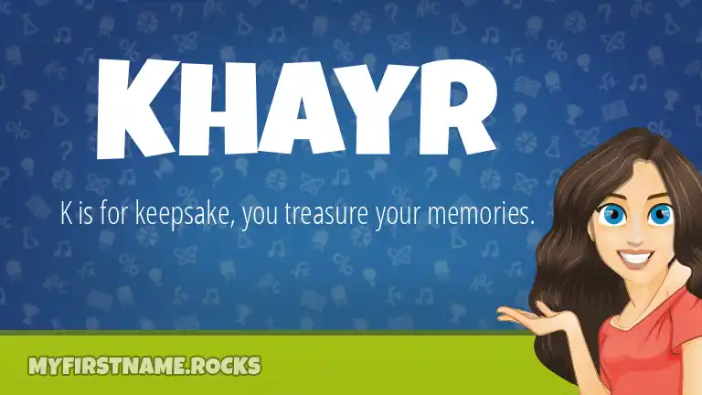 khayr-first-name-personality-popularity