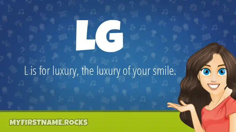 Lg First Name Personality & Popularity