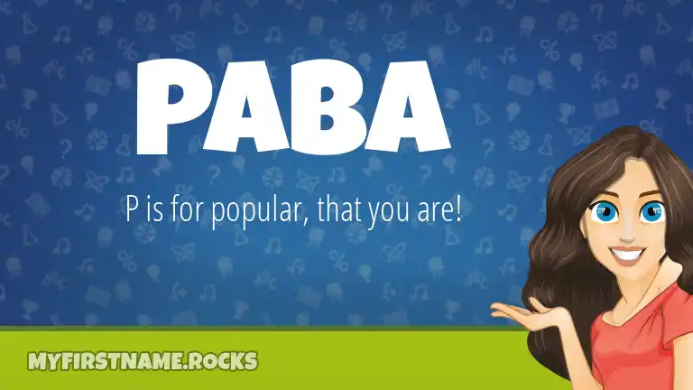 paba-first-name-personality-popularity