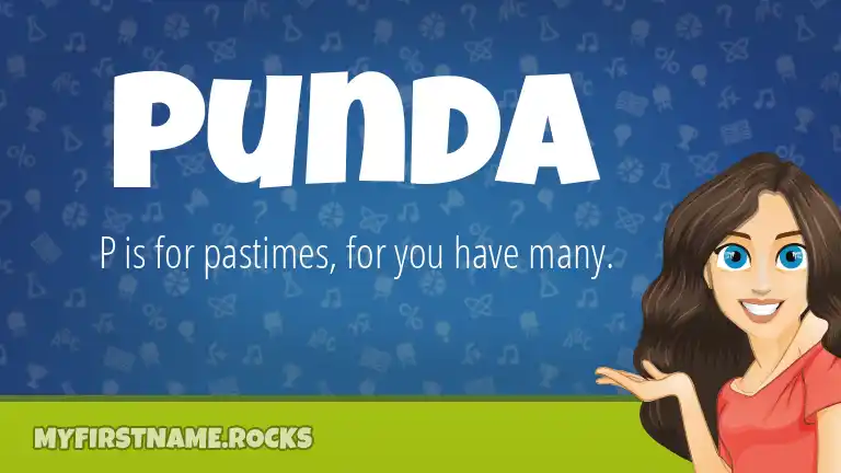 punda-first-name-personality-popularity