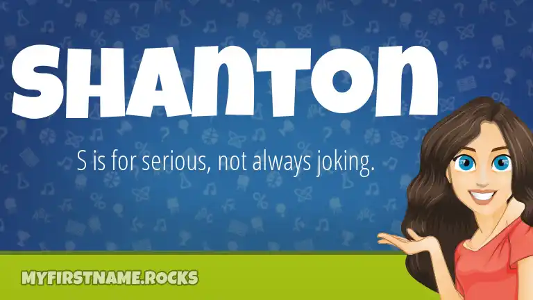 shanton-first-name-personality-popularity