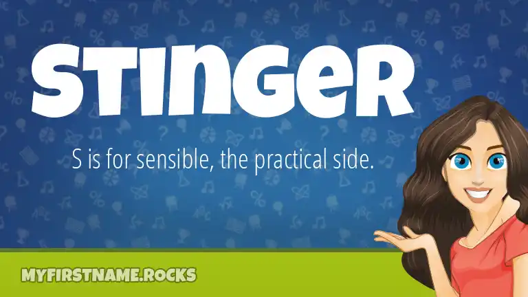 stinger-first-name-personality-popularity