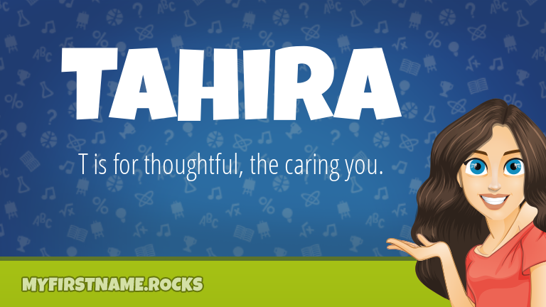 Tahira First Name Personality And Popularity
