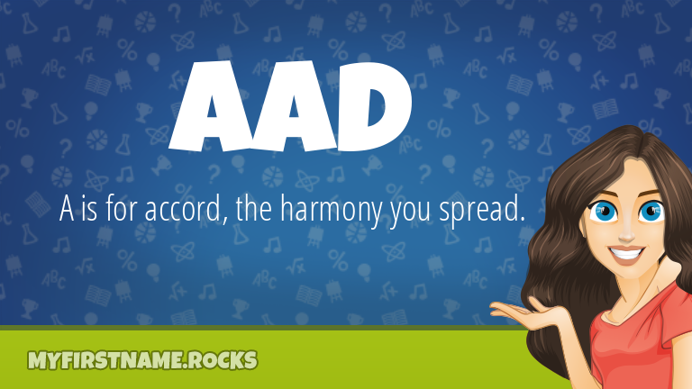 My First Name Aad Rocks!