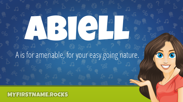 My First Name Abiell Rocks!