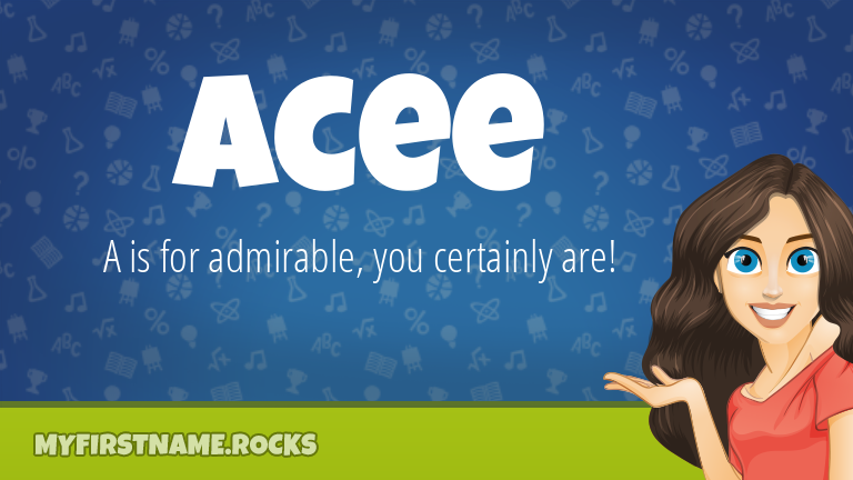 My First Name Acee Rocks!