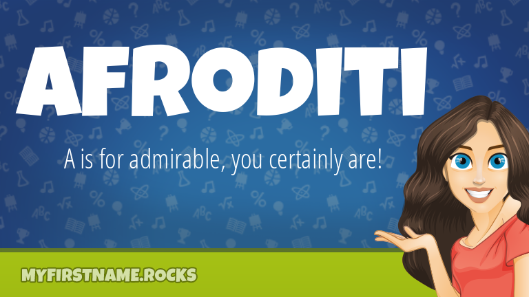 My First Name Afroditi Rocks!
