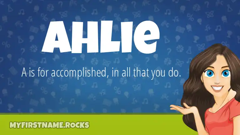 ahlie-first-name-personality-popularity