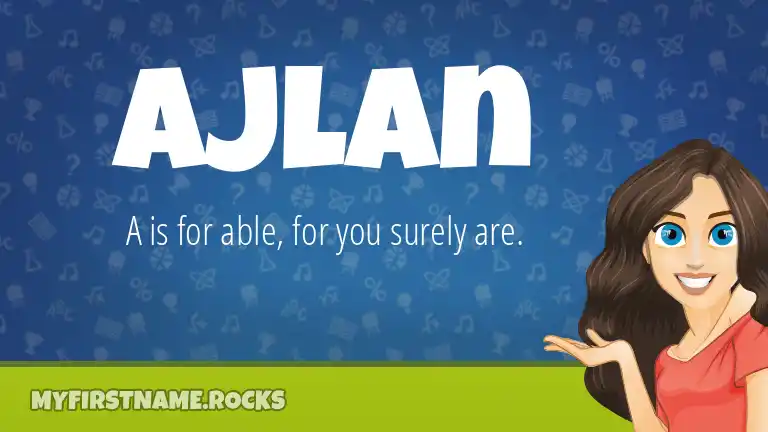 Ajlan First Name Personality & Popularity