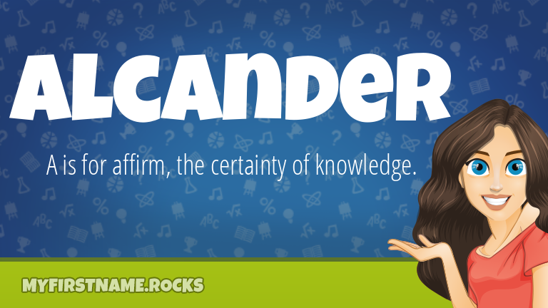 My First Name Alcander Rocks!