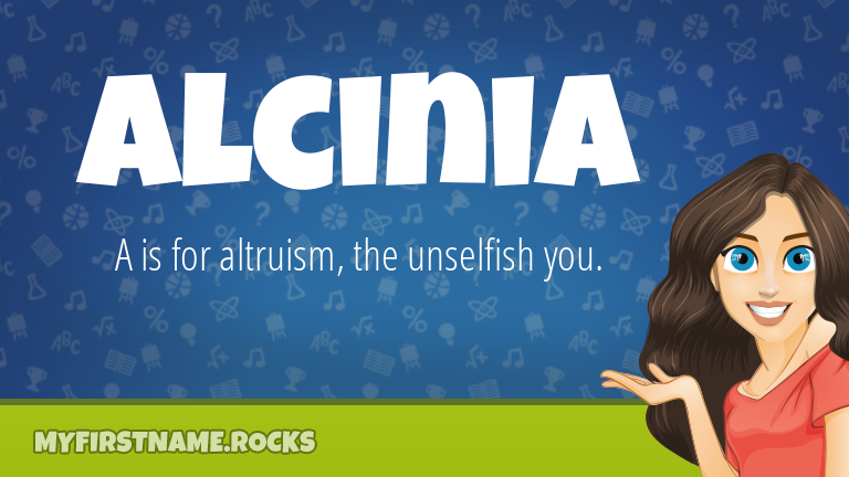My First Name Alcinia Rocks!