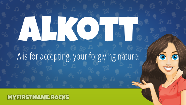 My First Name Alkott Rocks!