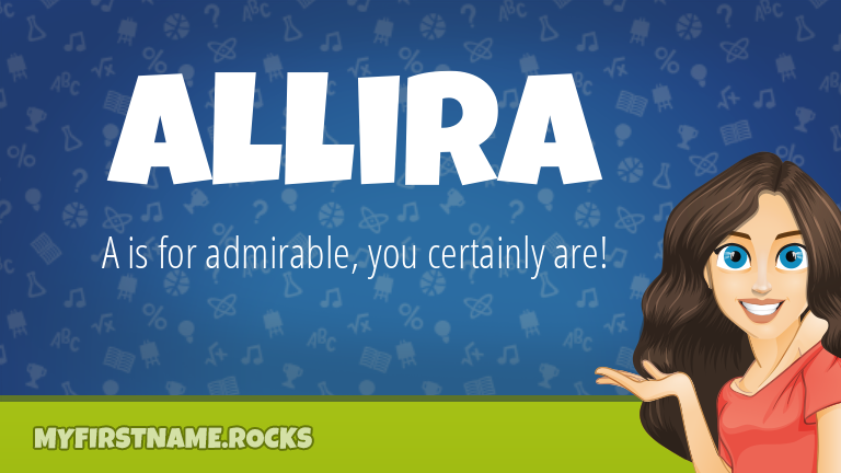 My First Name Allira Rocks!