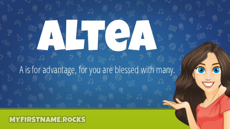 My First Name Altea Rocks!