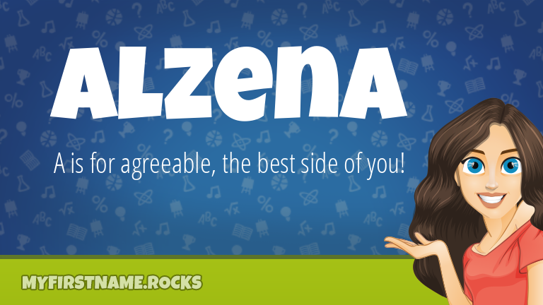 My First Name Alzena Rocks!