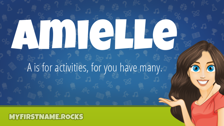 My First Name Amielle Rocks!