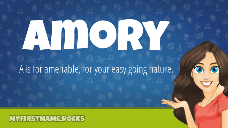 My First Name Amory Rocks!