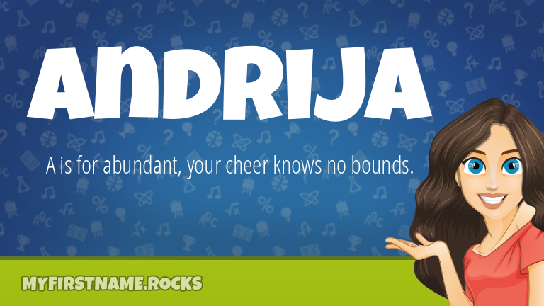 My First Name Andrija Rocks!