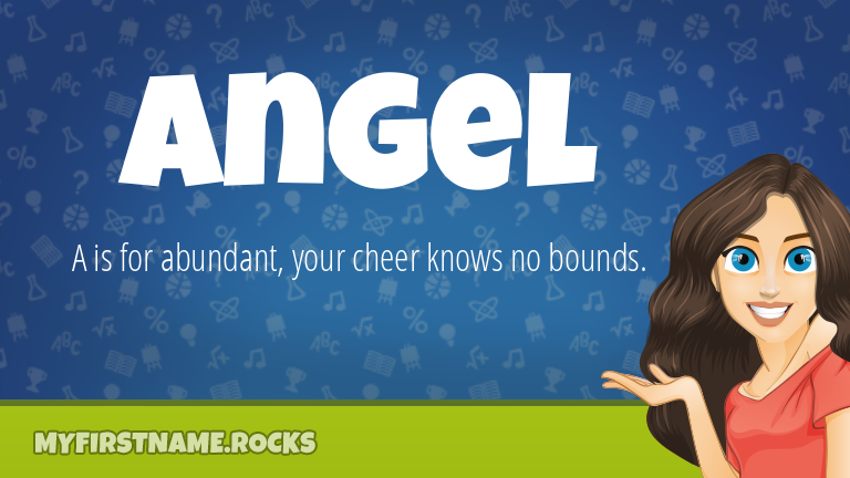 My First Name Angel Rocks!