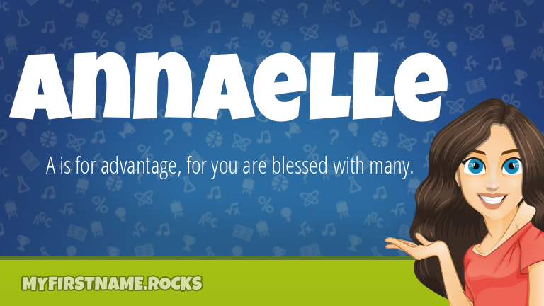 My First Name Annaelle Rocks!