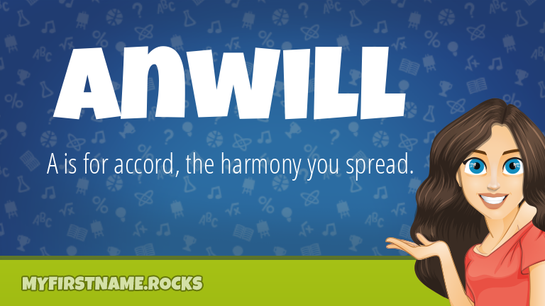My First Name Anwill Rocks!