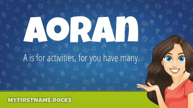 My First Name Aoran Rocks!