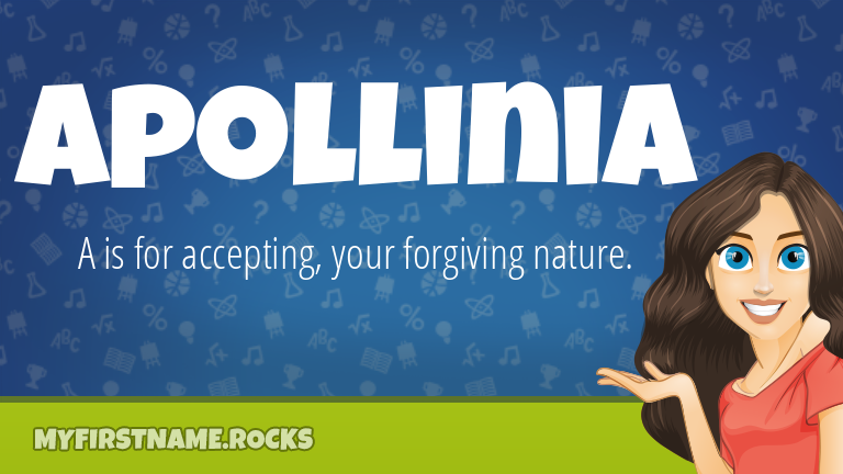 My First Name Apollinia Rocks!
