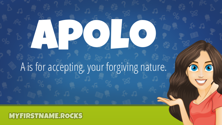 My First Name Apolo Rocks!