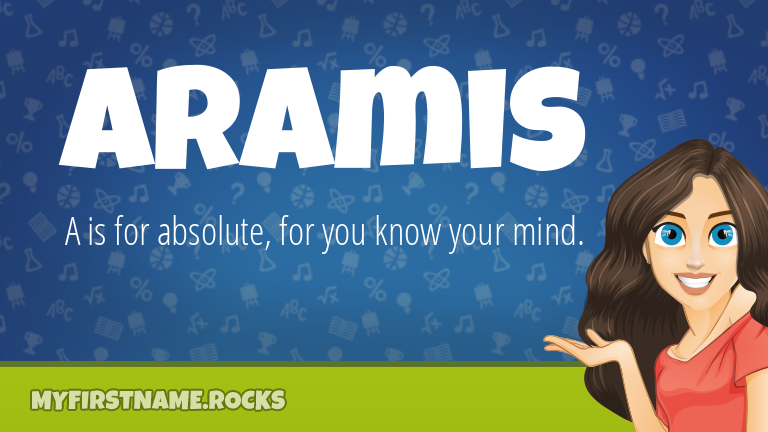 My First Name Aramis Rocks!