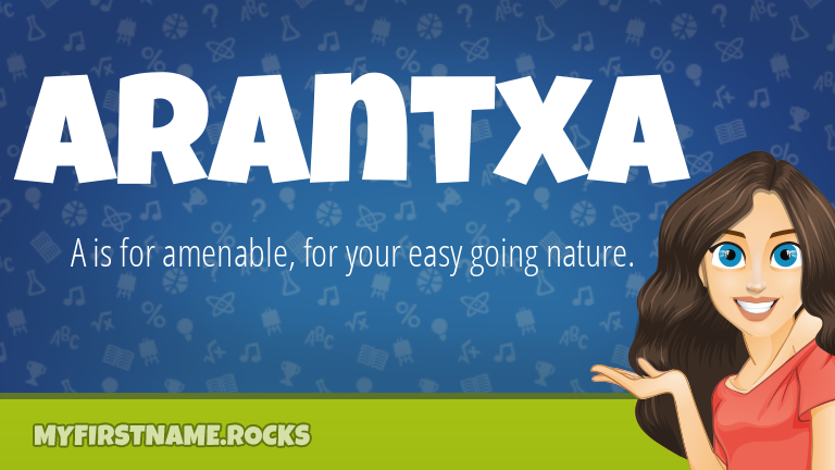 My First Name Arantxa Rocks!