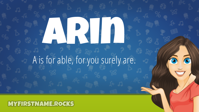 My First Name Arin Rocks!