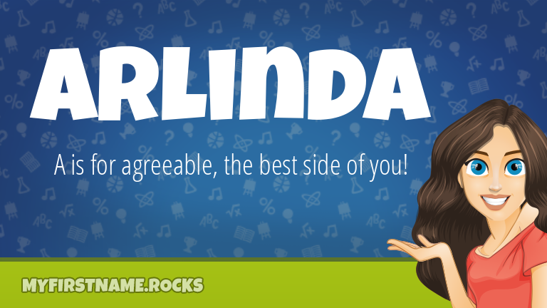 My First Name Arlinda Rocks!