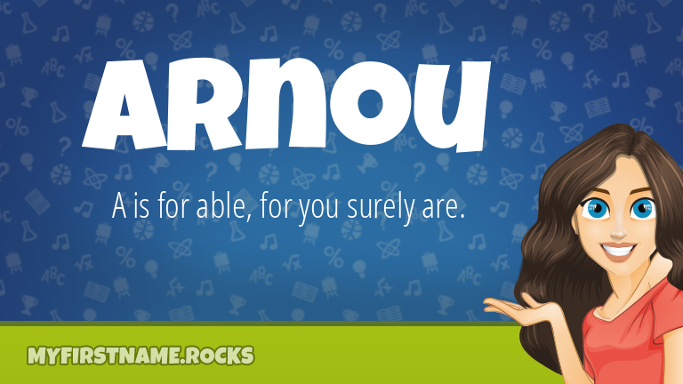 My First Name Arnou Rocks!