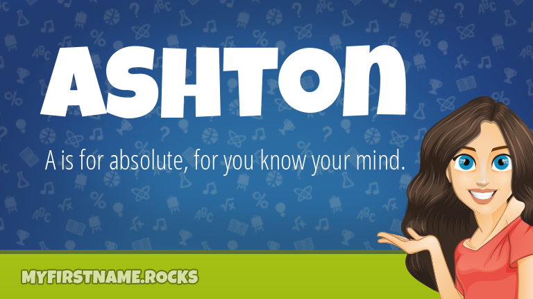 My First Name Ashton Rocks!