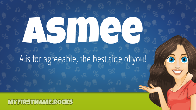 My First Name Asmee Rocks!