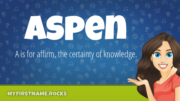 My First Name Aspen Rocks!