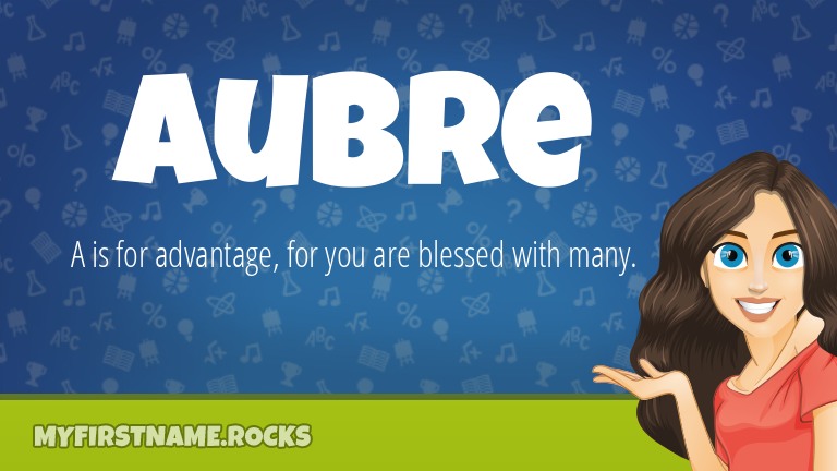 My First Name Aubre Rocks!