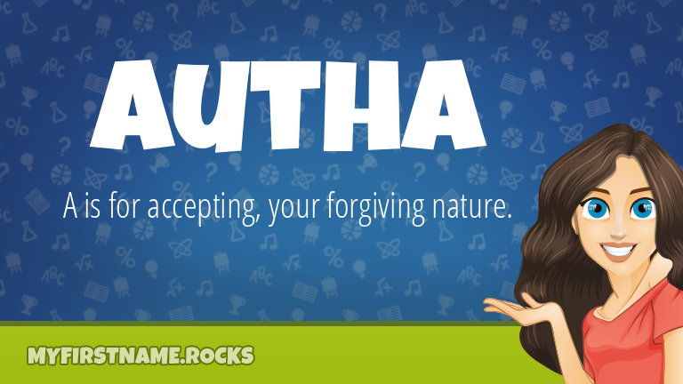 My First Name Autha Rocks!