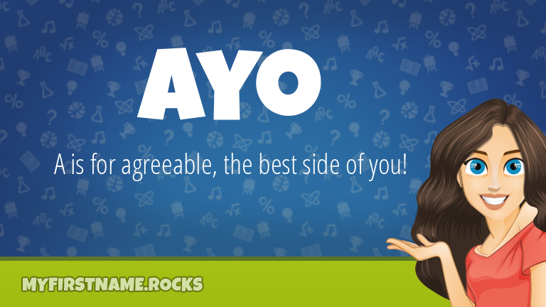 My First Name Ayo Rocks!