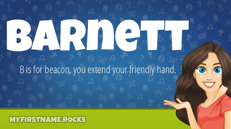 My First Name Barnett Rocks!