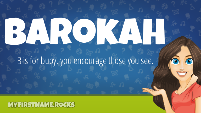 My First Name Barokah Rocks!